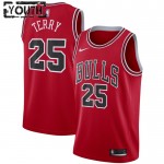 Maillot NBA Chicago Bulls Dalen Terry 25 Nike 2022-23 Icon Edition Rouge Swingman - Enfant